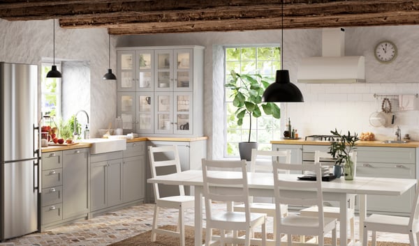 An undefined  in the kitchen