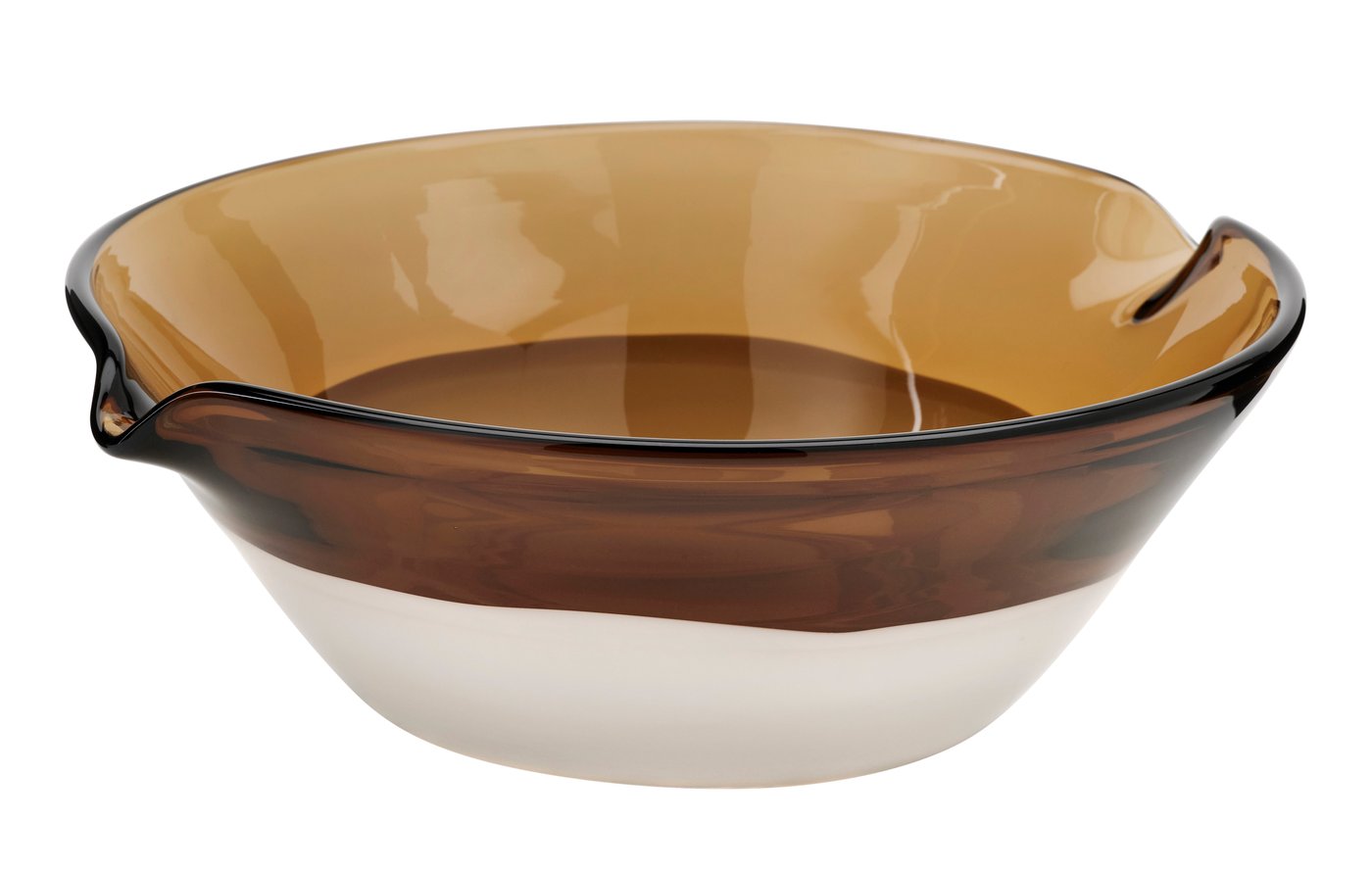 OMMJÄNGE
Szervírozótál, barna/üveg, 30 cm