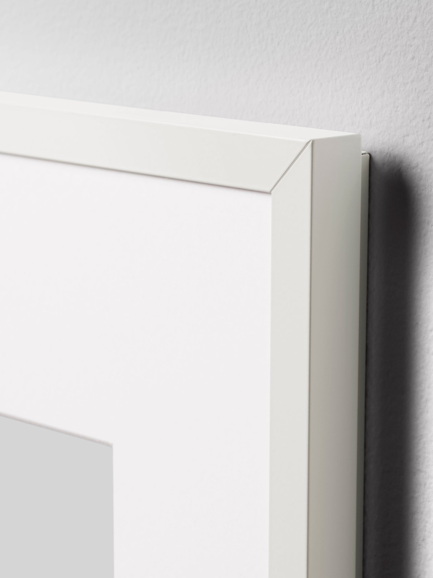 A white LOMVIKEN frame