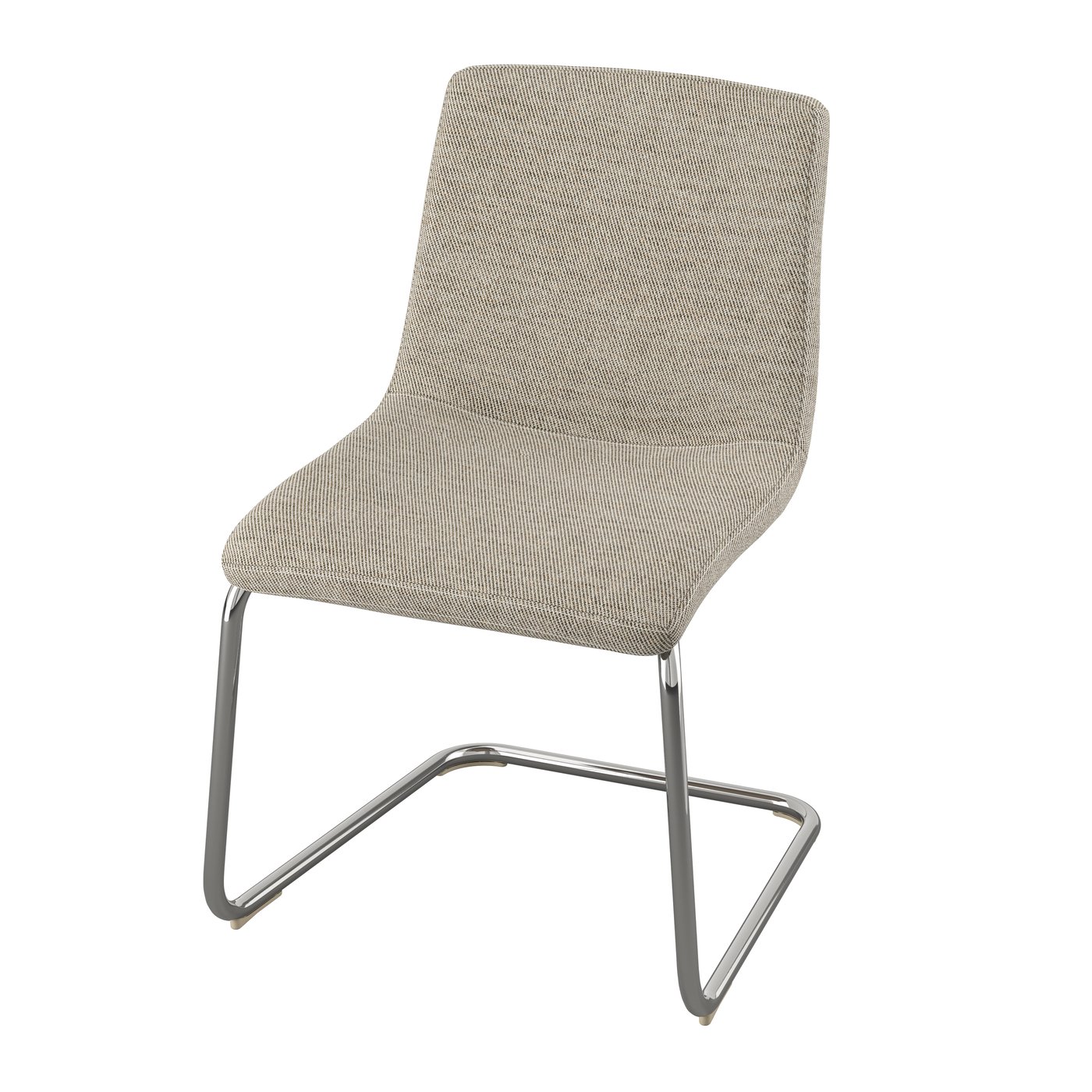 IKEA LUSTEBO stol, viarp beige/brun