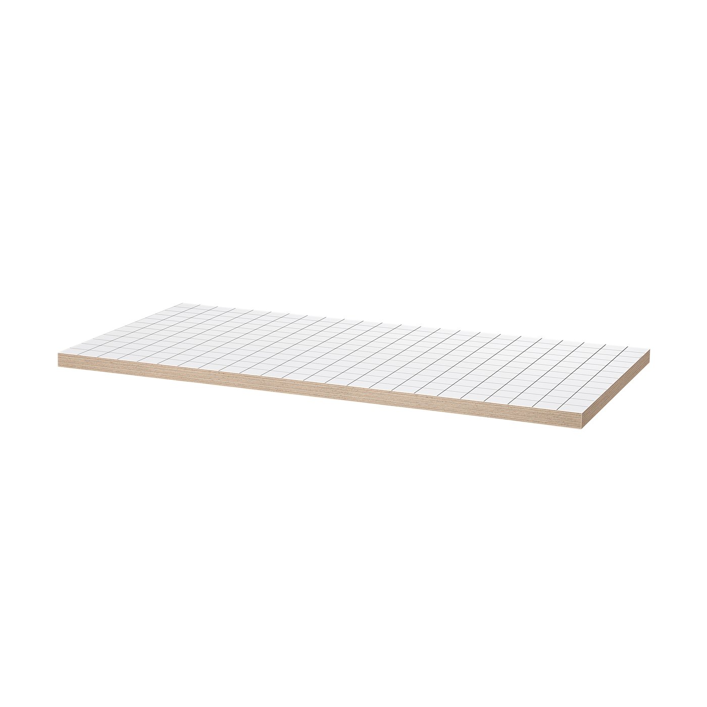 IKEA LAGKAPTEN bordsskiva, vit/antracit, 120x60 cm