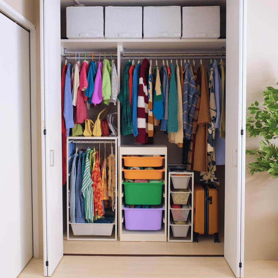 IKEA 衣類 収納 ワードローブ ① ワイド 自分にぴったりな衣類収納システムの選び方｜IKEA【公式】 - IKEA