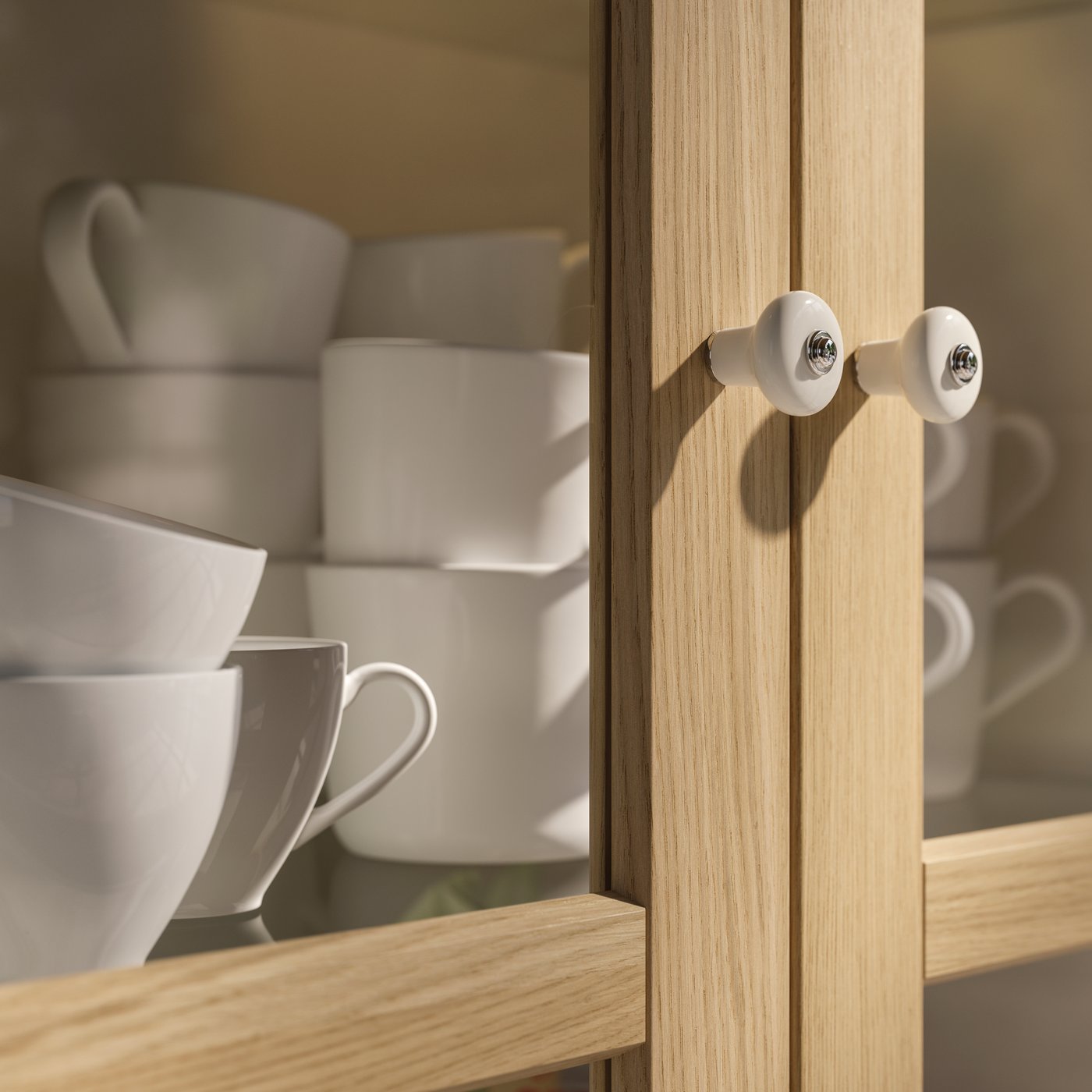 An oak FORSBACKA door