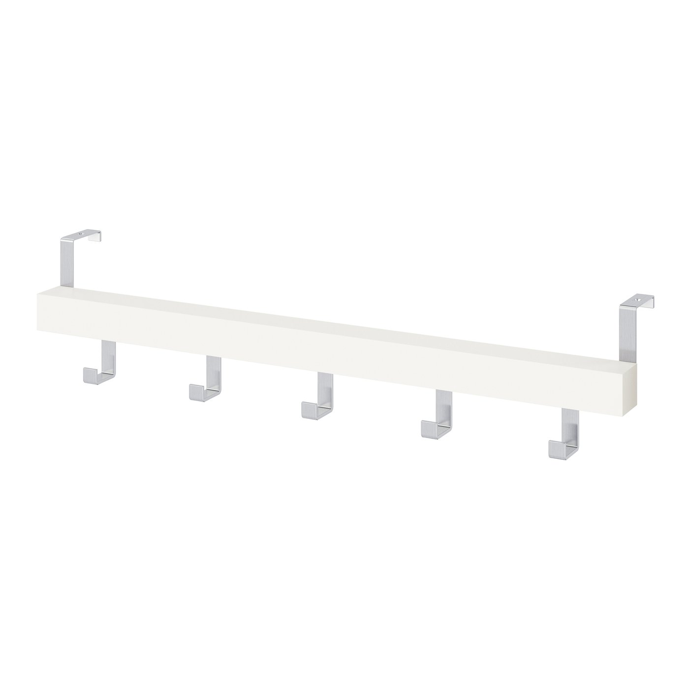IKEA TJUSIG hängare för dörr/vägg, vit, 60 cm