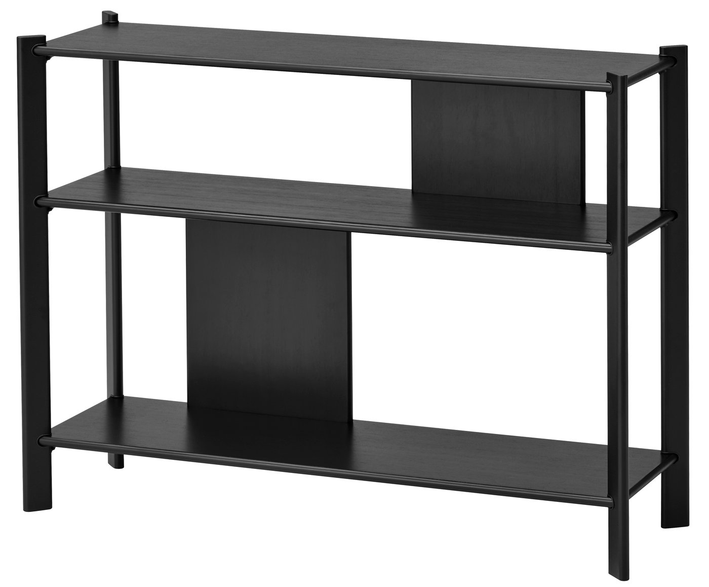 IKEA JÄTTESTA sidobord, svart, 95x30 cm