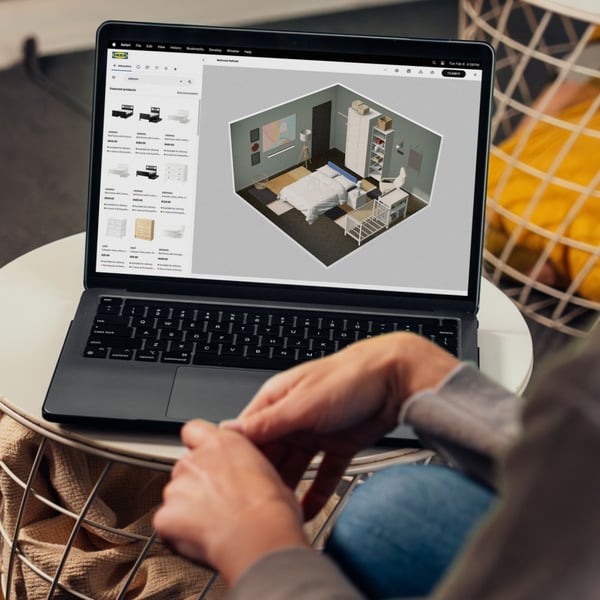 Planung eines Schlafzimmers mit IKEA Kreativ