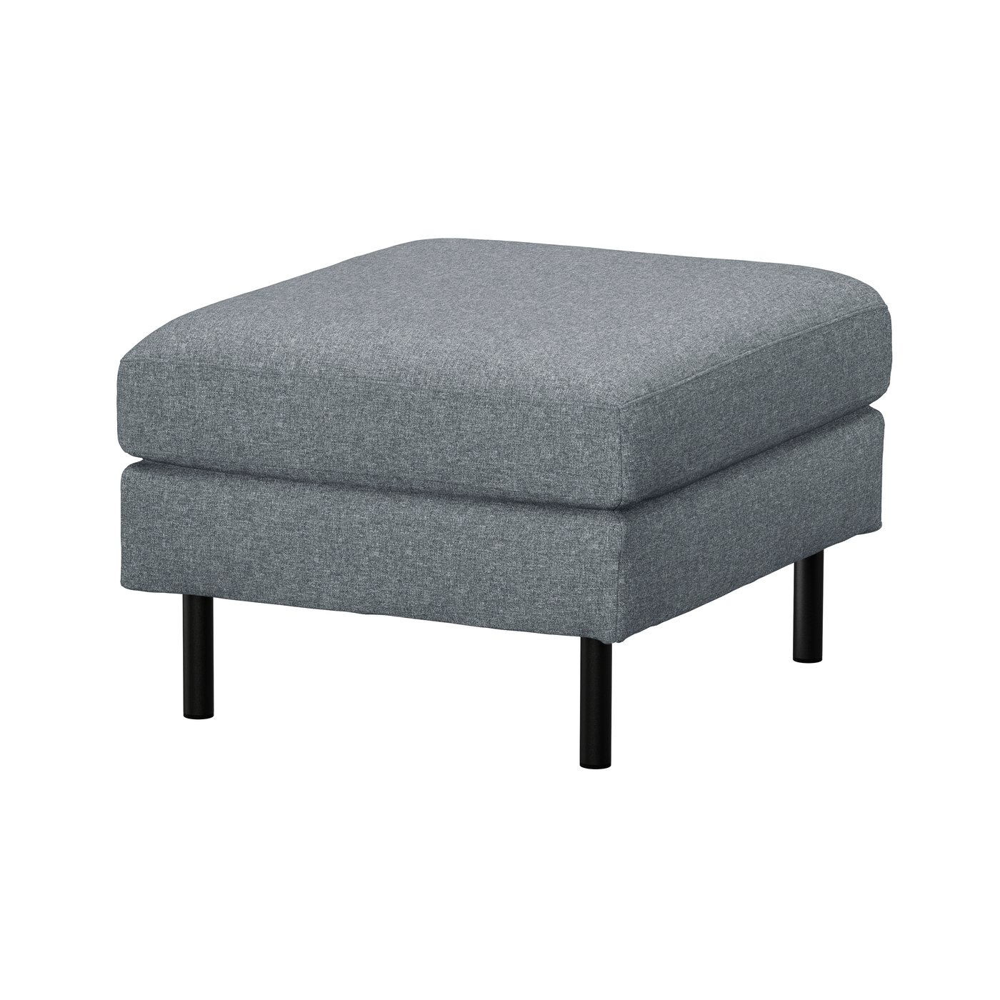 IKEA SALTSJÖBADEN fotpall, gunnared mellangrå