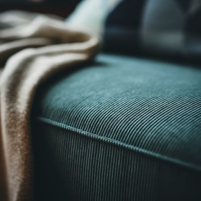 Mingfuxin 2 fodere per poltrona e divano, design 2 in 1, in velluto elasticizzato, antiscivolo, per poltrone, divani, poltrone, divani, poltrone, poltrone e divani (verde erba, velluto