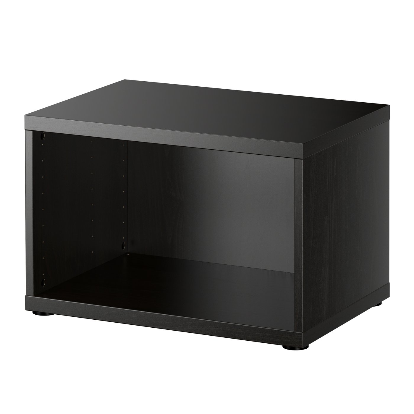IKEA BESTÅ stomme, svartbrun, 60x40x38 cm