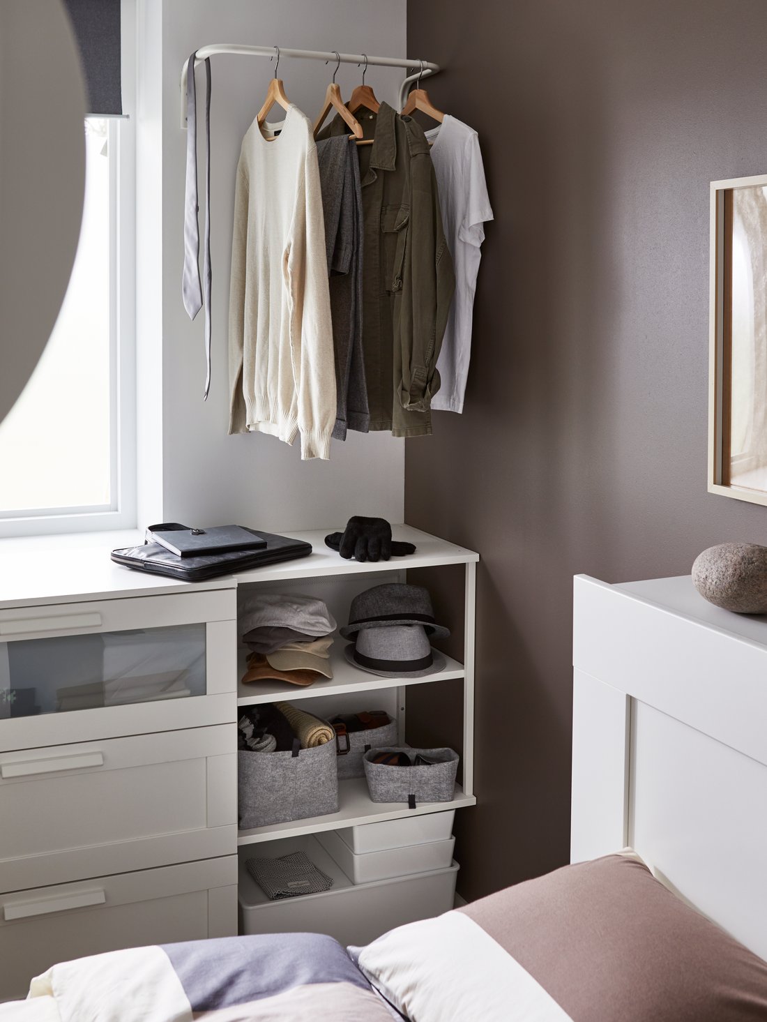 Organised Bedroom Design with Smart Storage - IKEA UK