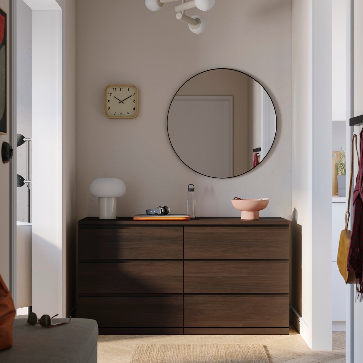 STORKLINTA chest of drawers.