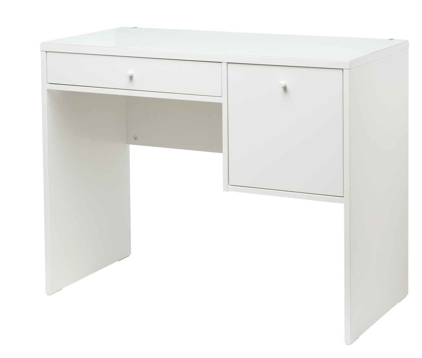 IKEA SYVDE toalettbord, vit, 100x48 cm
