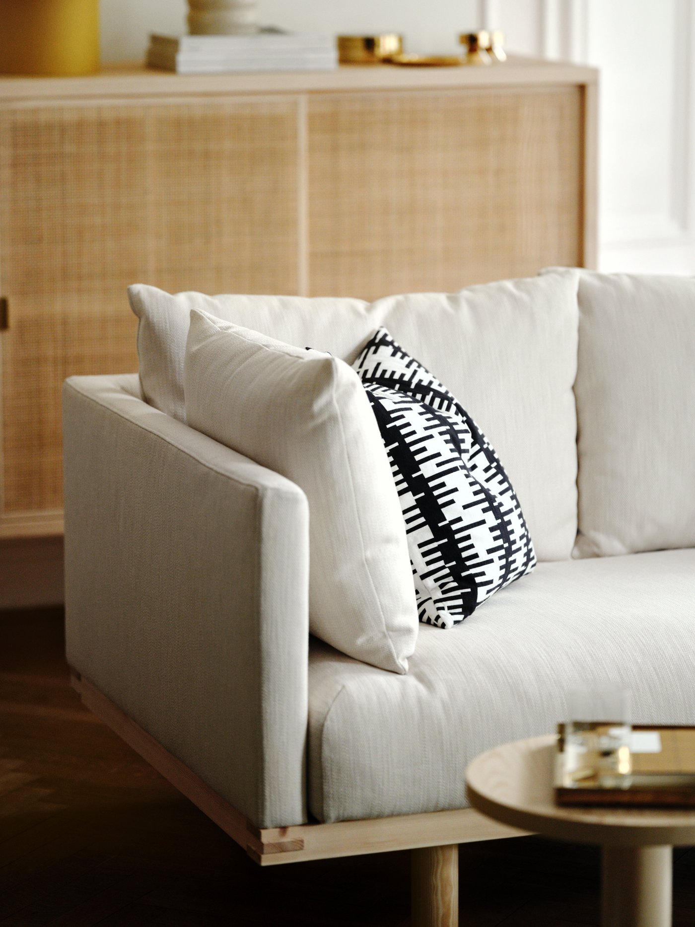 A STOCKHOLM 2025 glass in the living room