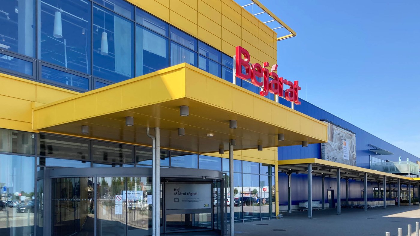 IKEA Soroksár bejárat