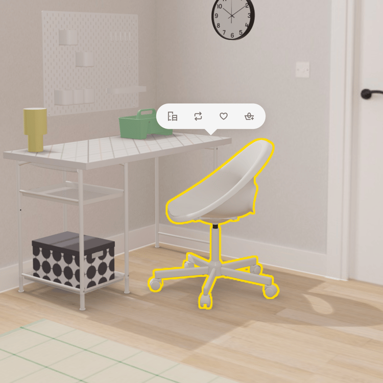 IKEA デスクチェア HUVUDSPELARE フーヴドスペラレ ゲーミングデスク＆チェア