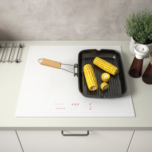 Bílá indukční varná deska KOLSTAN ze série IKEA 500