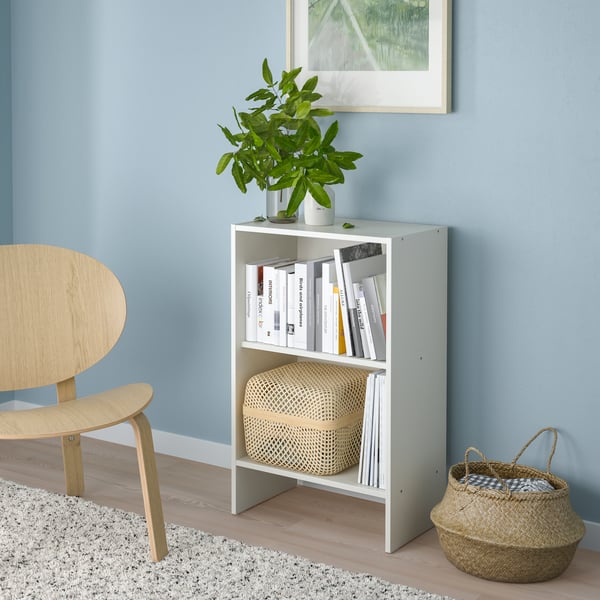 A white BAGGEBO bookcase