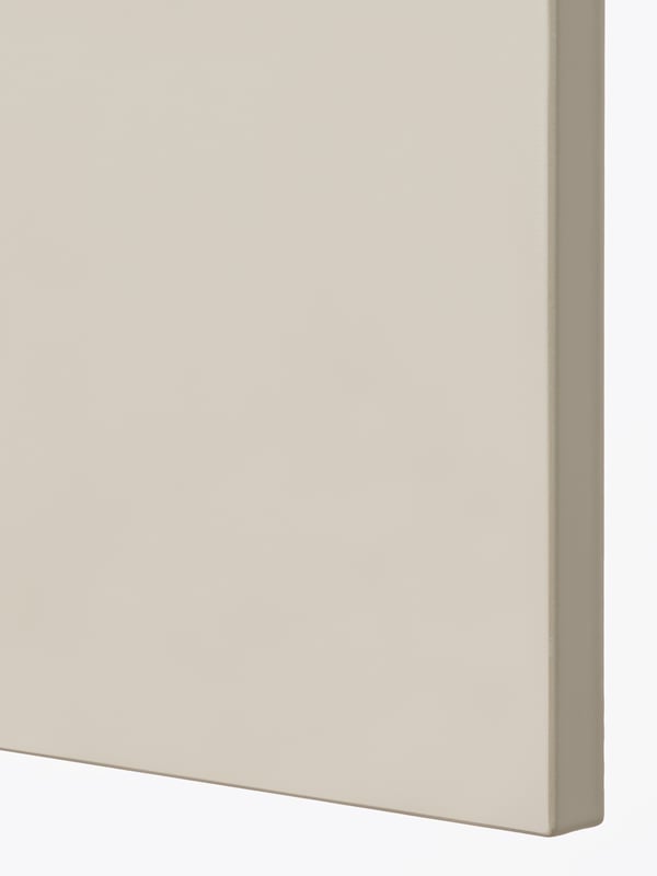 A beige HAVSTORP drawer front