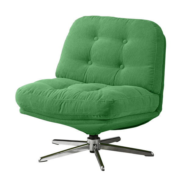 A Kelinge green DYVLINGE swivel easy chair