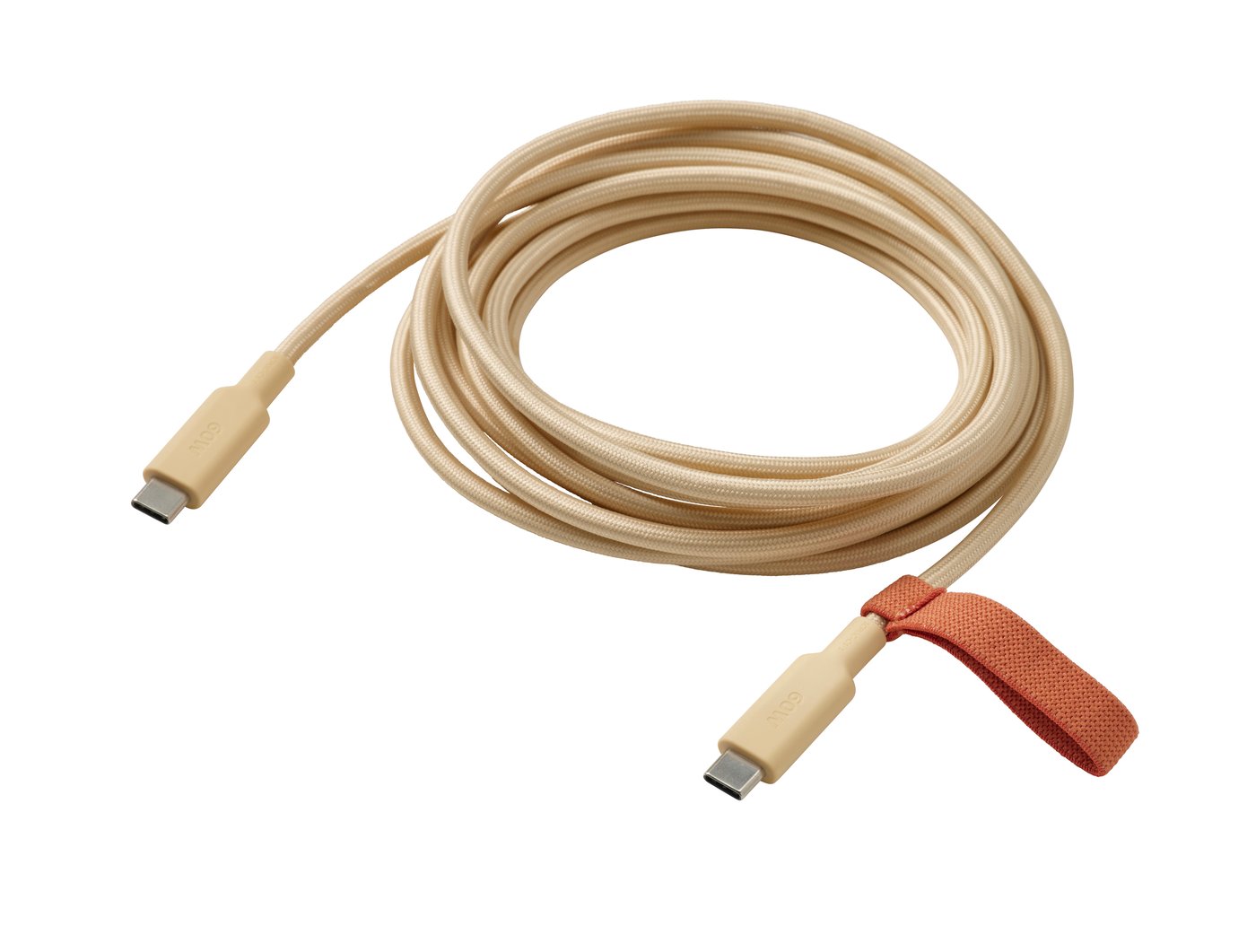 IKEA LILLHULT USB-C till USB-C, klar beigegul, 3.0 m