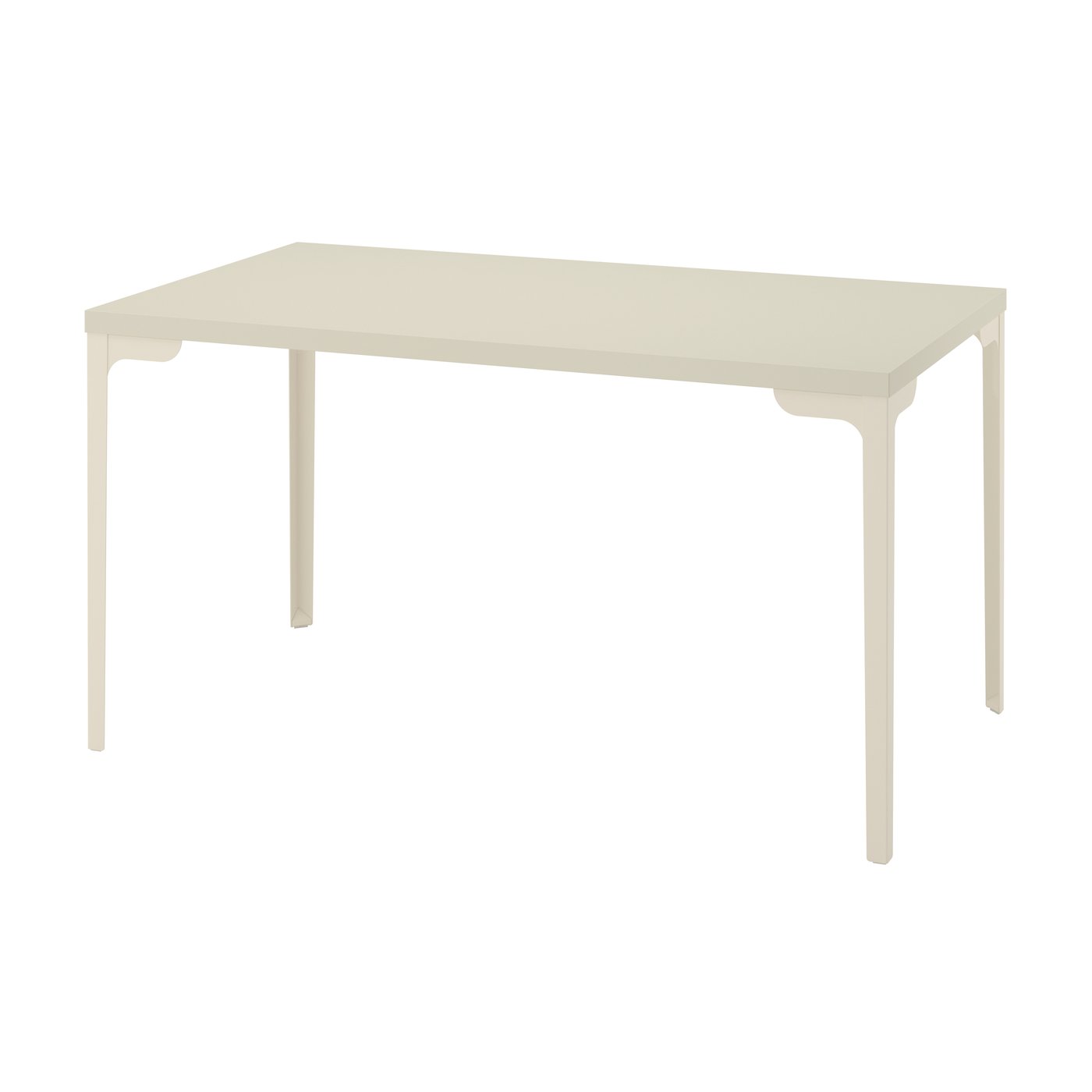 IKEA - SKÅLSTA pöytä, vaalea harmaanbeige/suora vaalea harmaanbeige