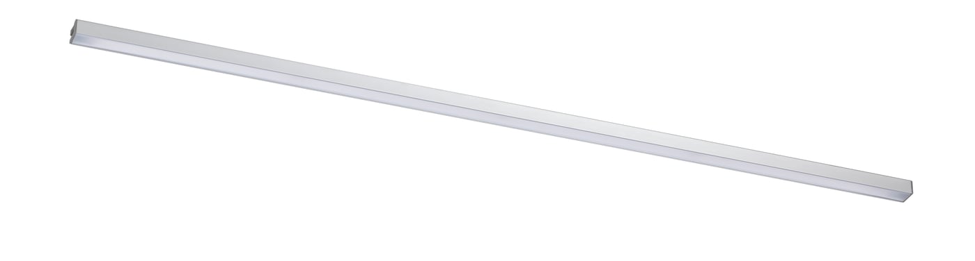 IKEA MITTLED LED ljuslist för köksbänk, dimbar aluminiumfärg, 80 cm