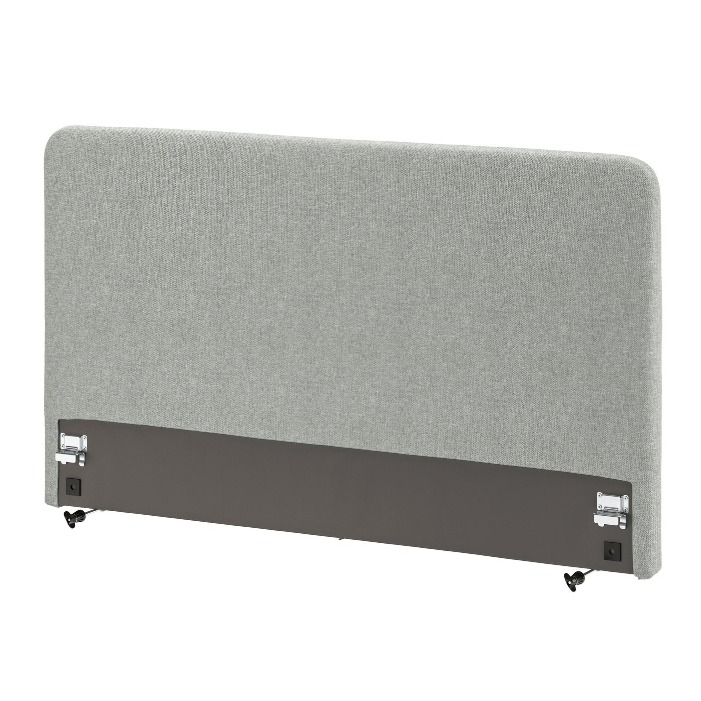IKEA LJUSFJÄLLET sänggavel, inkl ben/tibbleby beige/grå, 160 cm