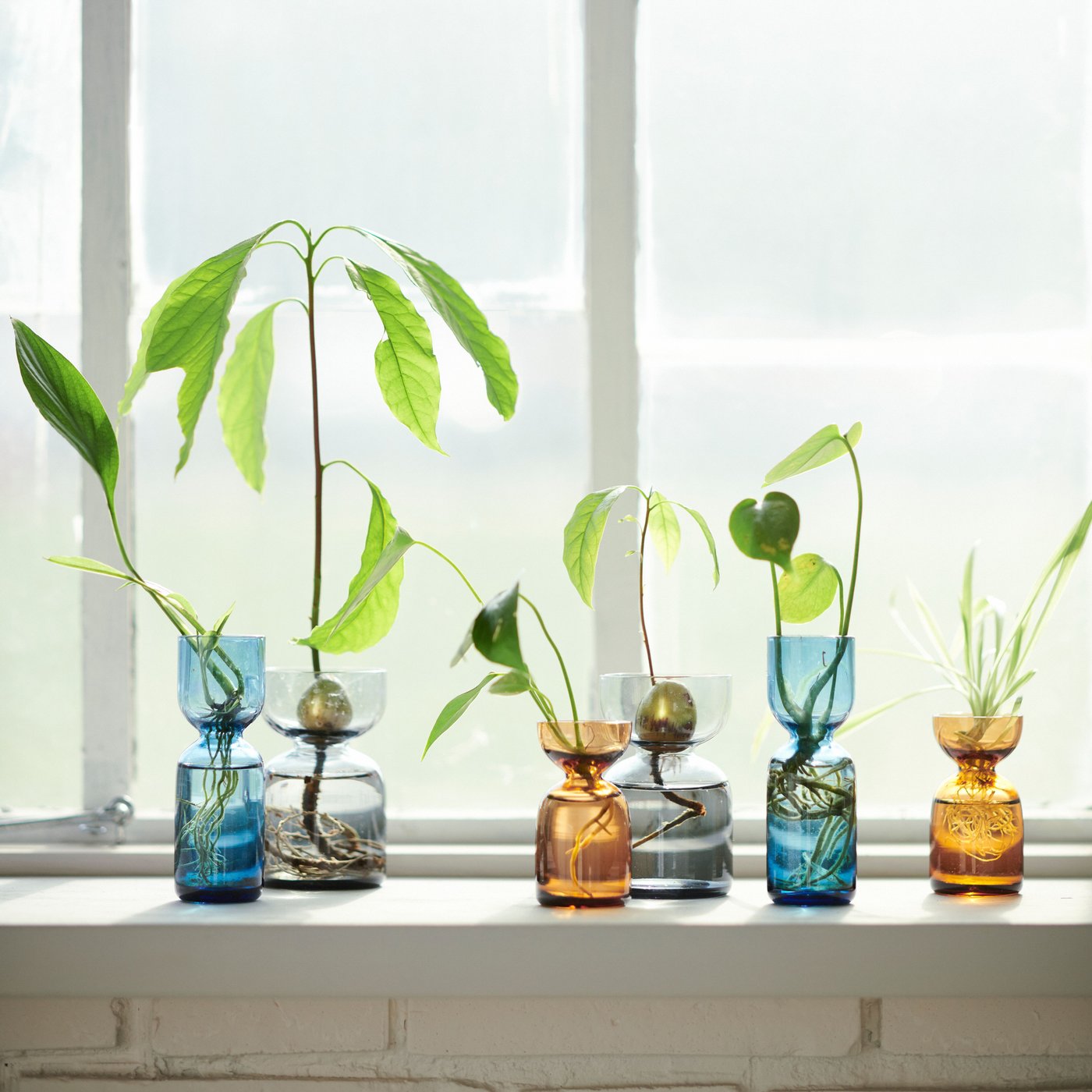 A mixed colours DAKSJUS vase