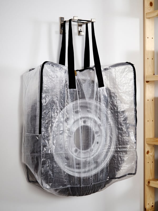 A transparent DIMPA storage bag