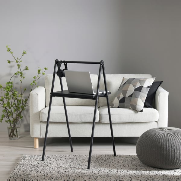 A black BJÖRKÅSEN folding table