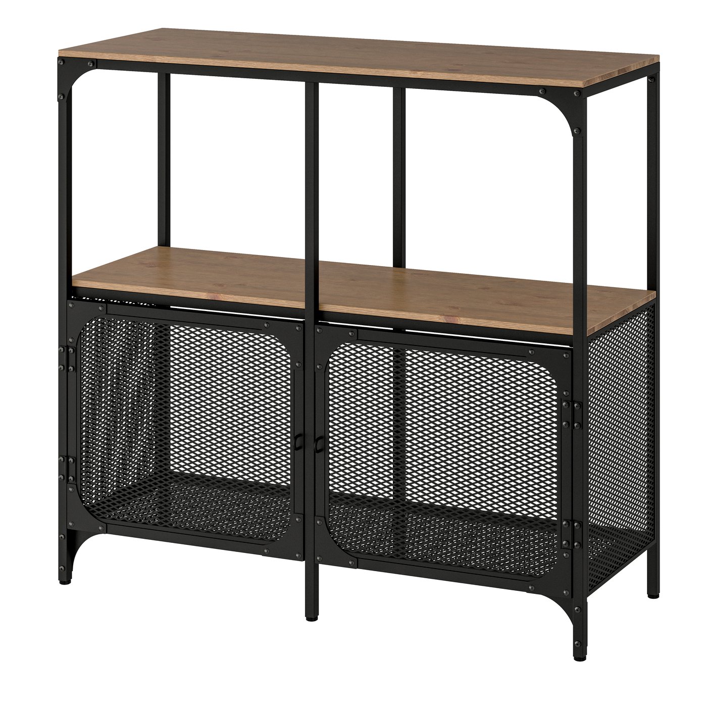 IKEA - FJÄLLBO hylly, musta