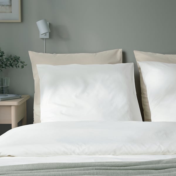A white DVALA pillowcase