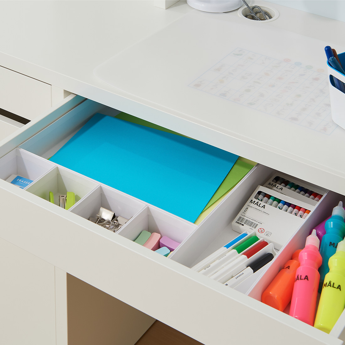 白いMALAREN マラーレンボックス