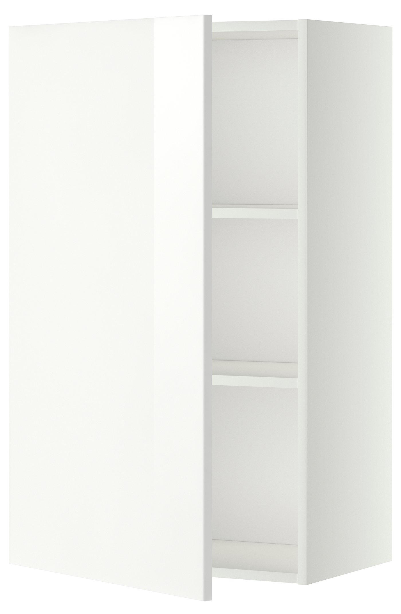 IKEA METOD väggskåp med hyllplan, vit/ringhult vit, 60x100 cm