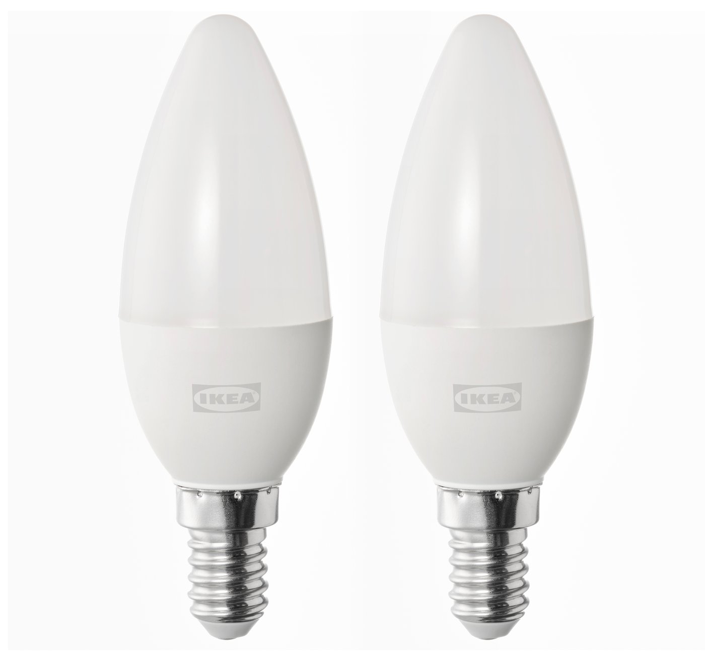 IKEA SOLHETTA LED ljuskälla E14 470 lumen, kronljus/opalvit