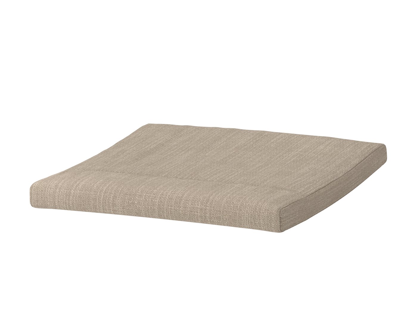 IKEA POÄNG plymå till fotpall, hillared beige