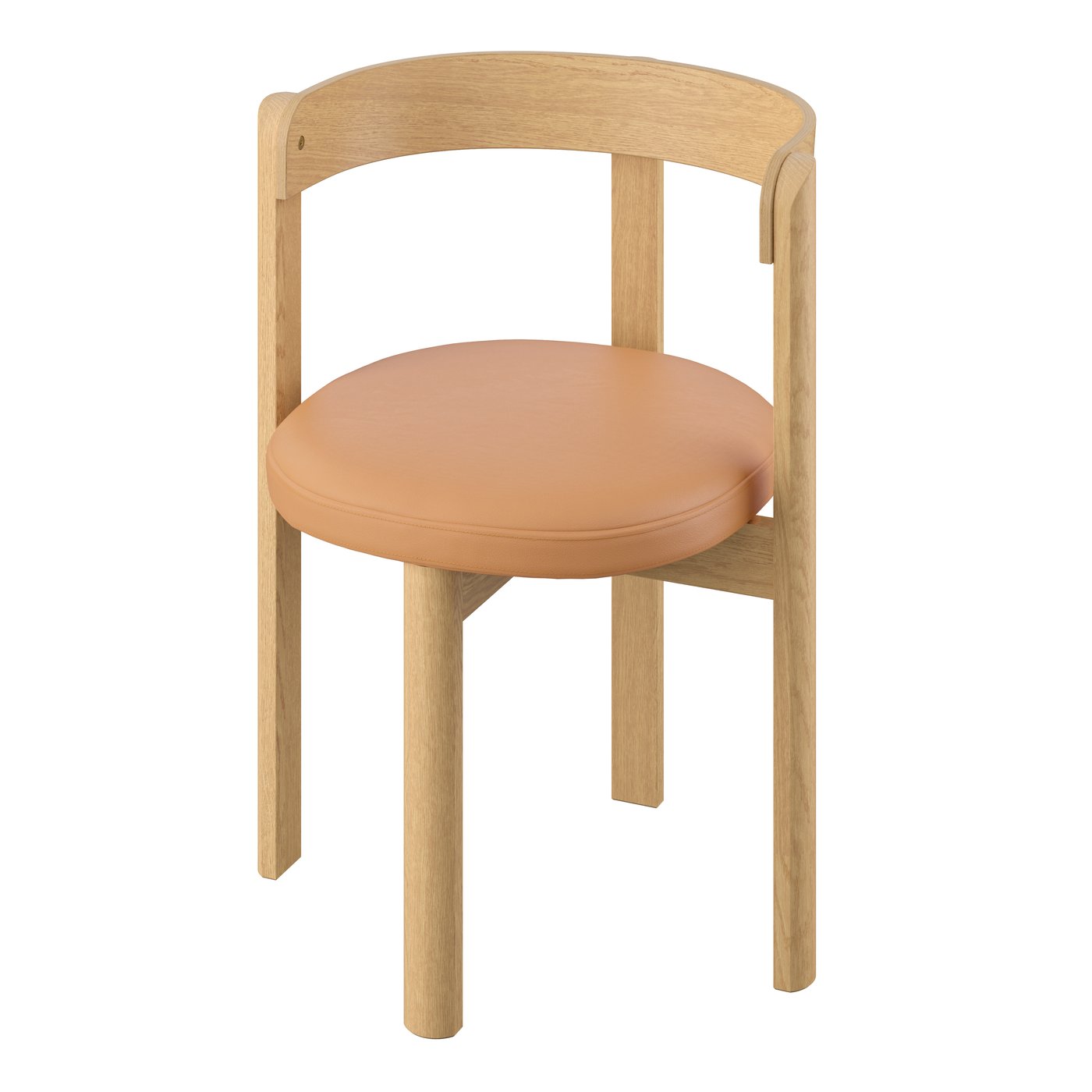 IKEA STOCKHOLM 2025 stol, ek/läder