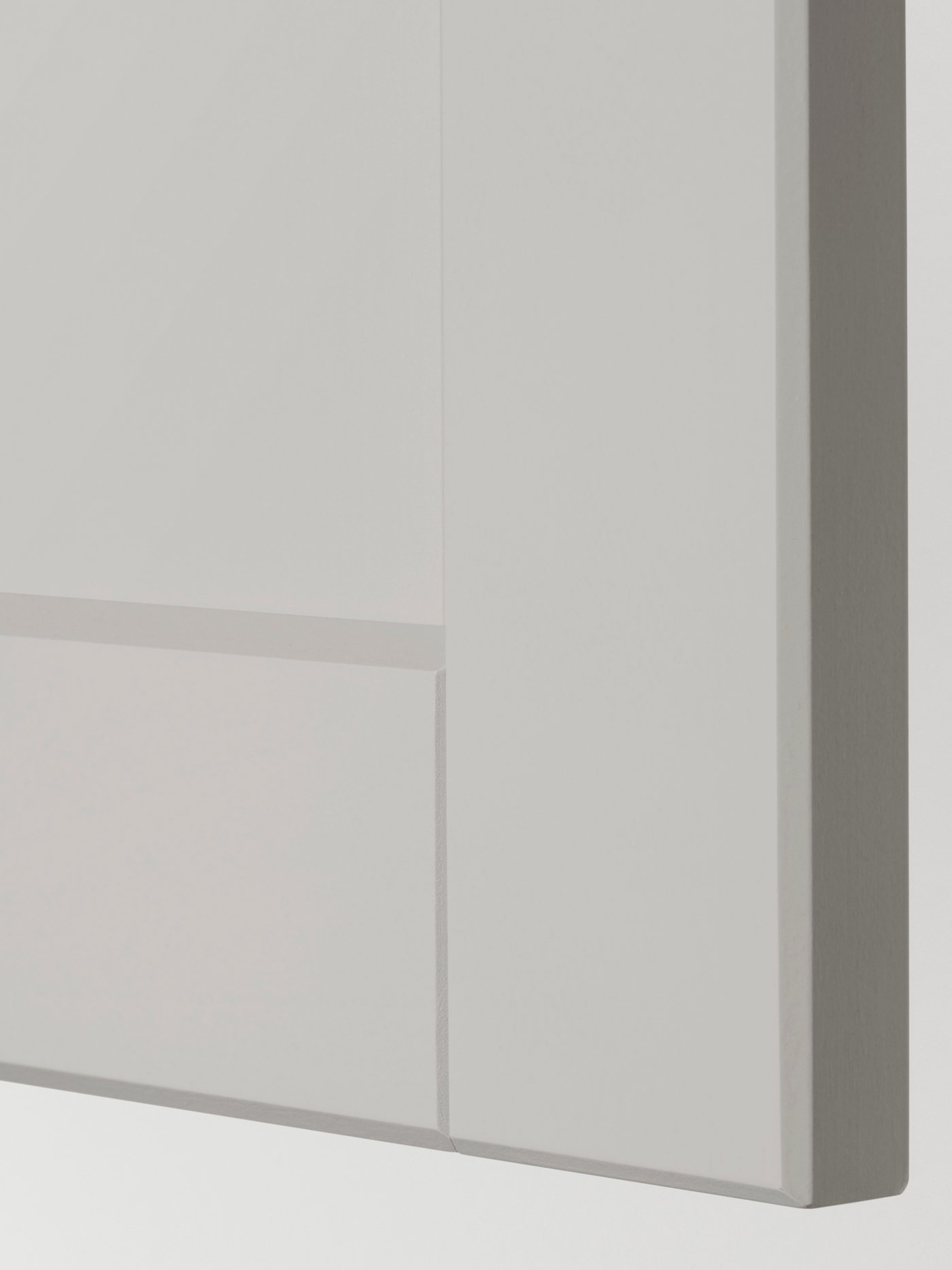 A LERHYTTAN light grey shaker front