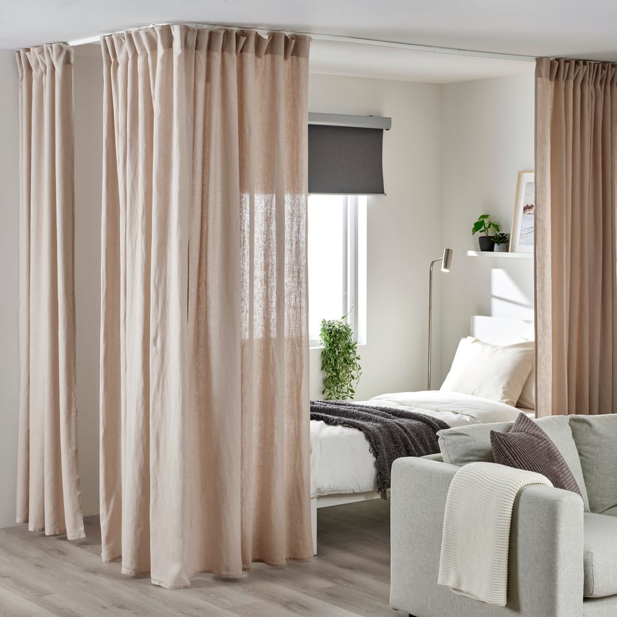 How to put up canopy bed curtains - IKEA Australia