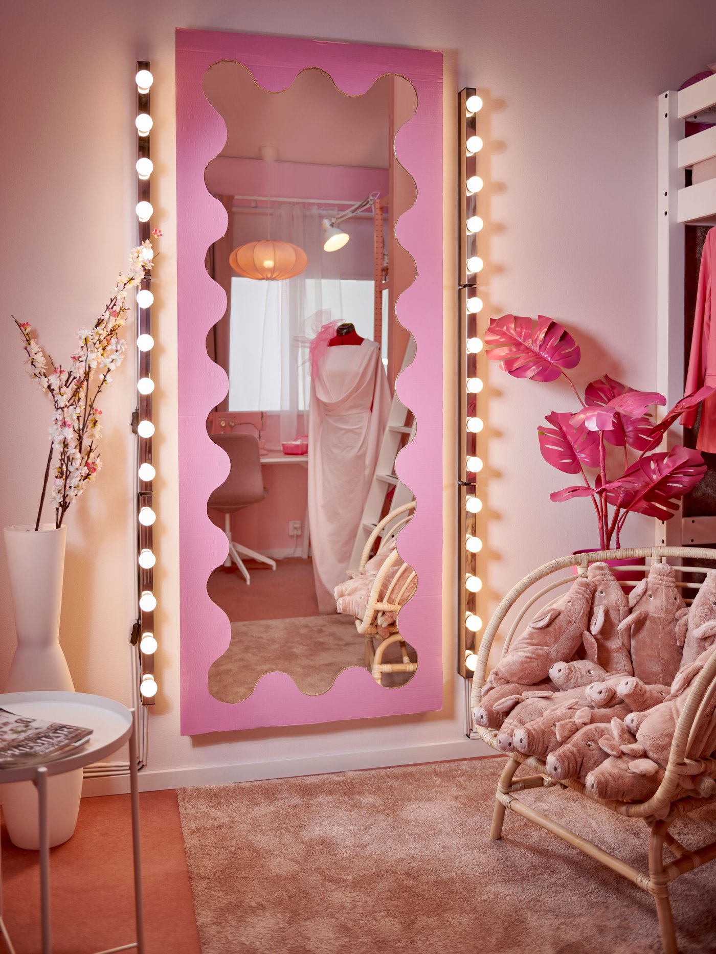 An aluminium HOVET mirror