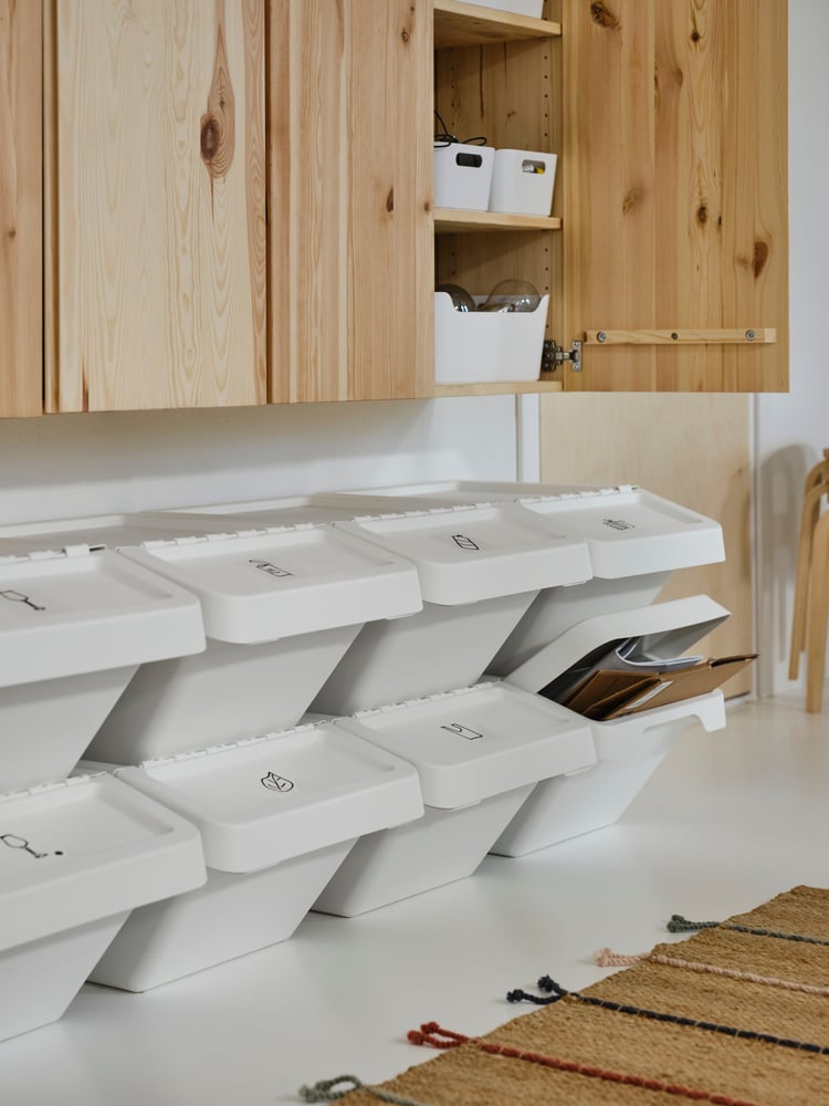 Easy ideas for kitchen waste sorting solutions - IKEA UK