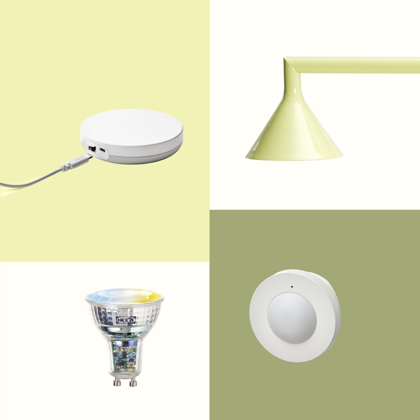 A smart MYGGSPRAY wireless motion sensor