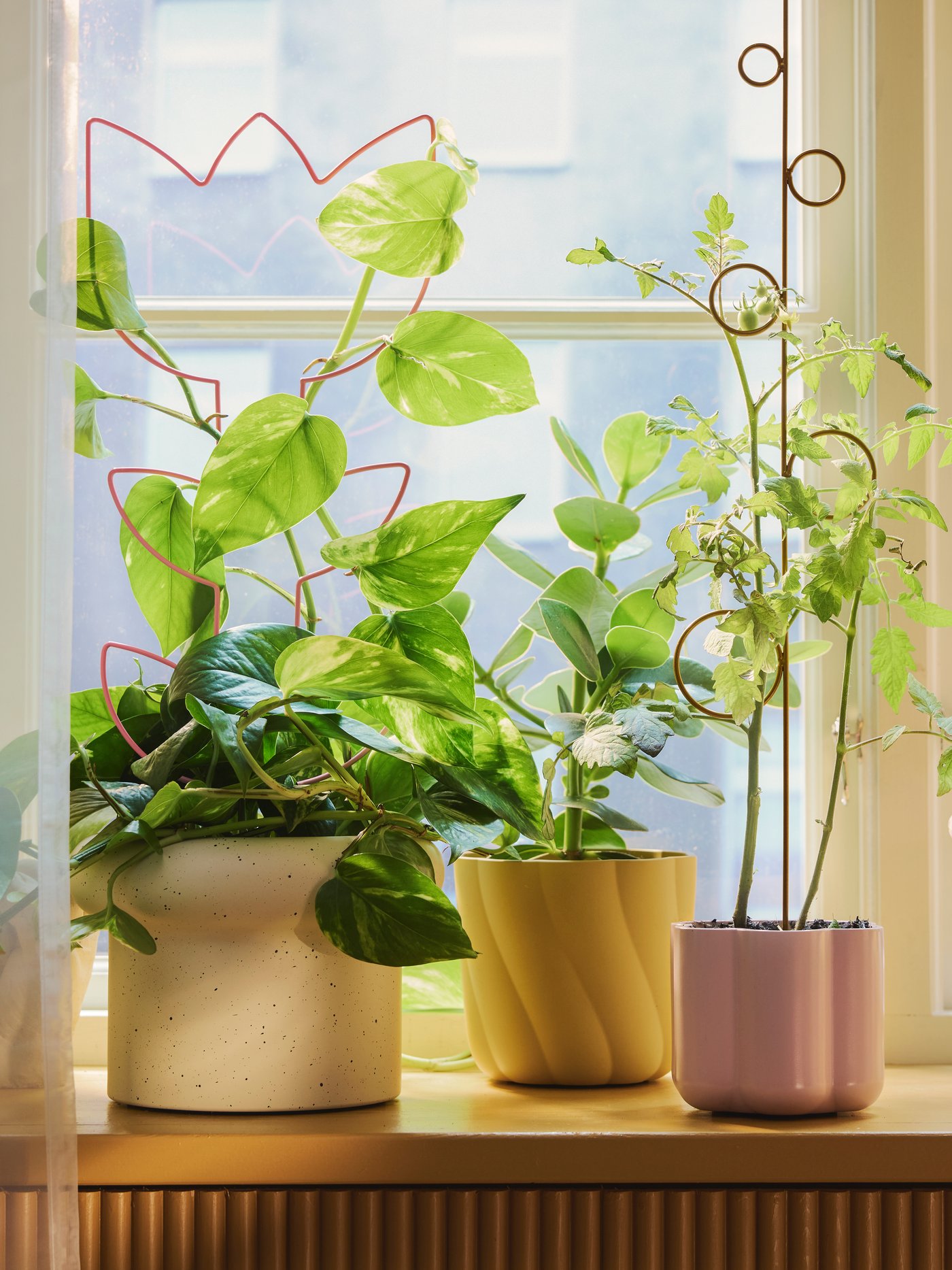 DOFTRIPS plant pots on the window sill