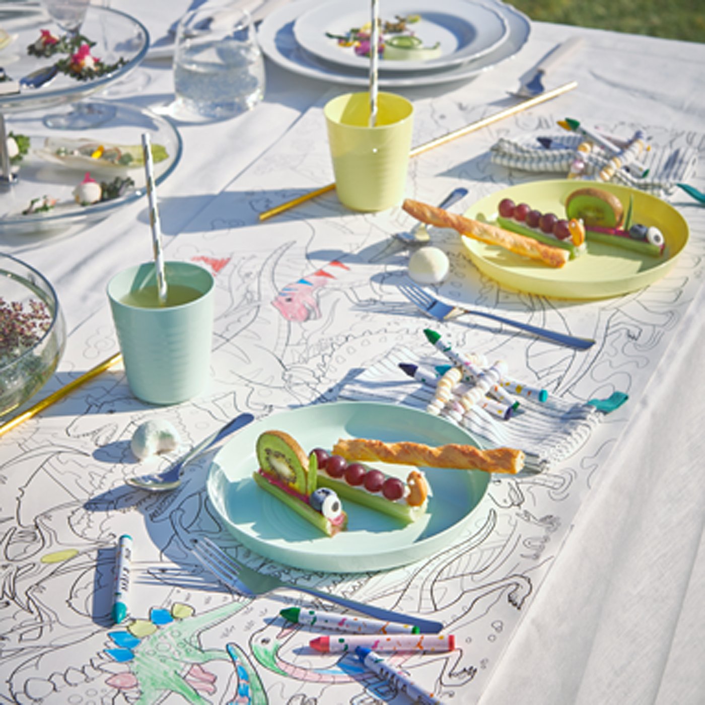 KALAS tanjir u raznim bojama napolju