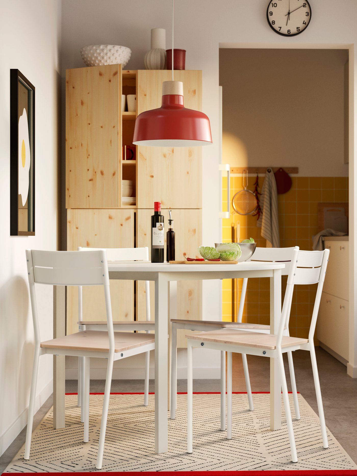 A white/white VIHALS table