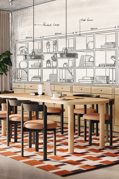tables and chairs