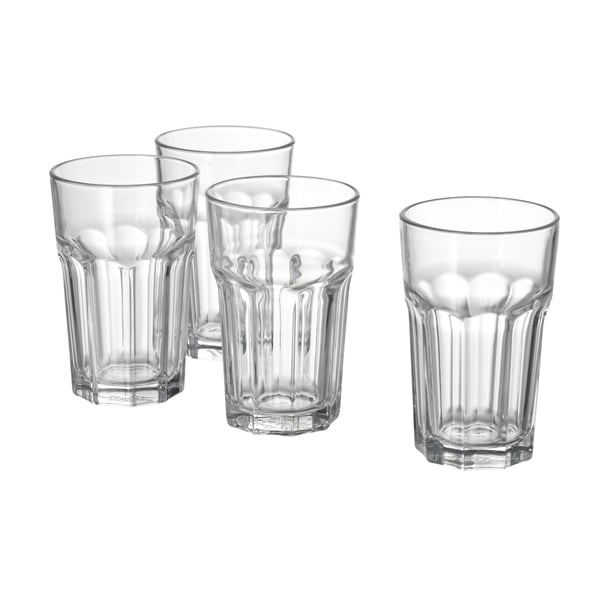 A clear glass POKAL glass