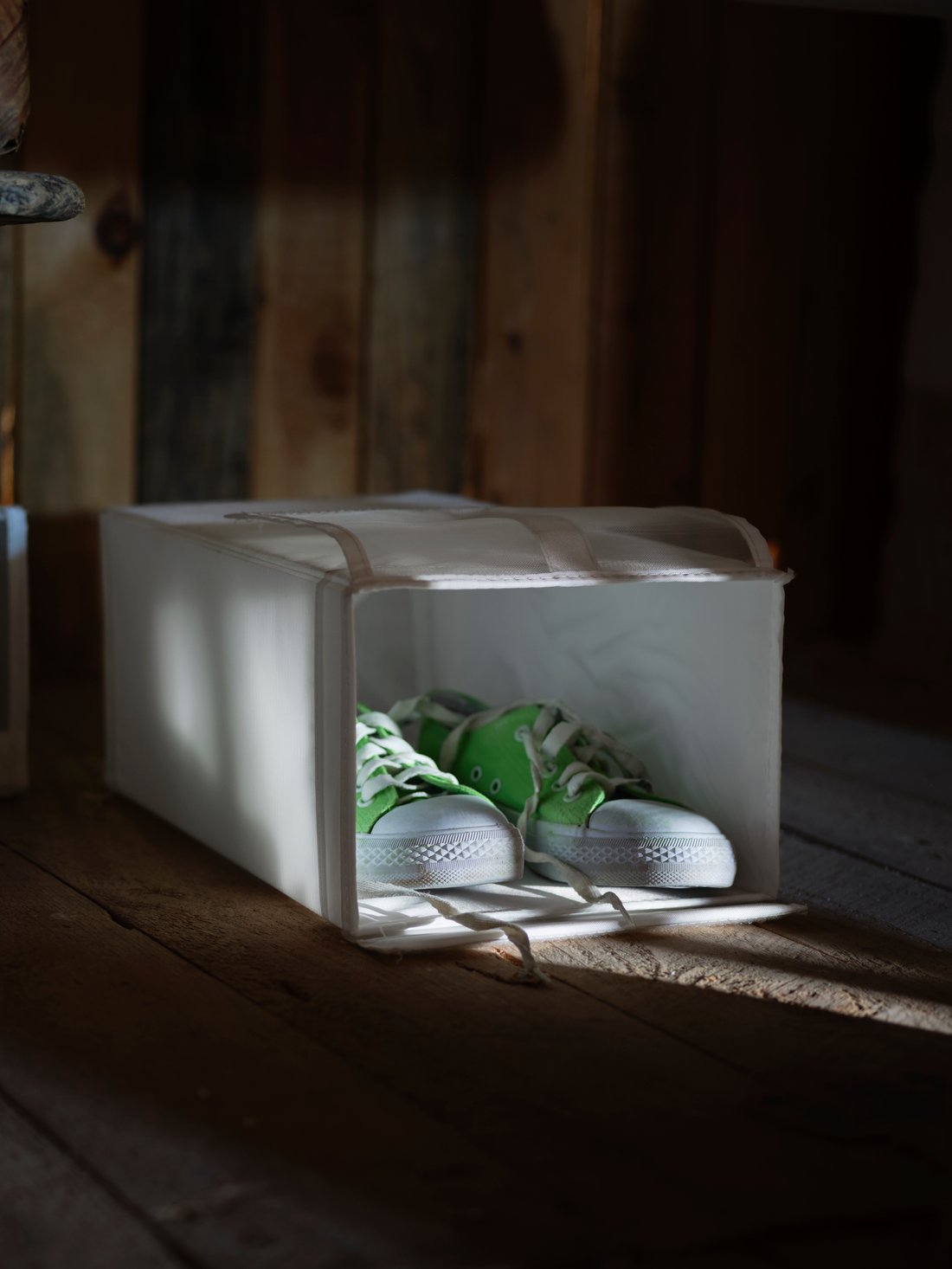 Store seasonal items in a versatile shoe box IKEA