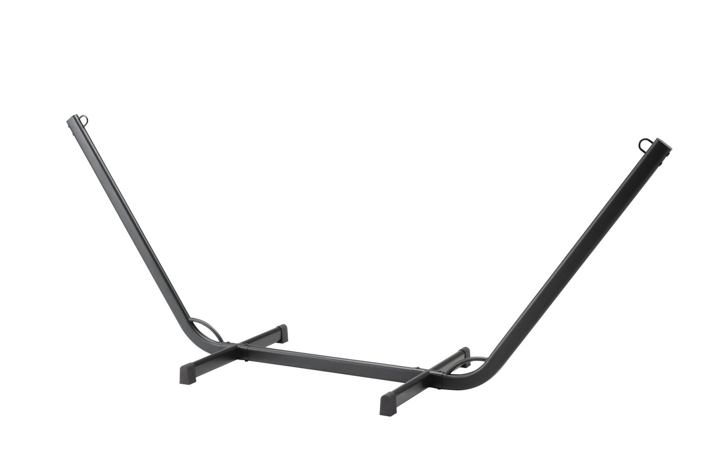 IKEA BOCKÖN stativ för hängmatta, utomhus, svart