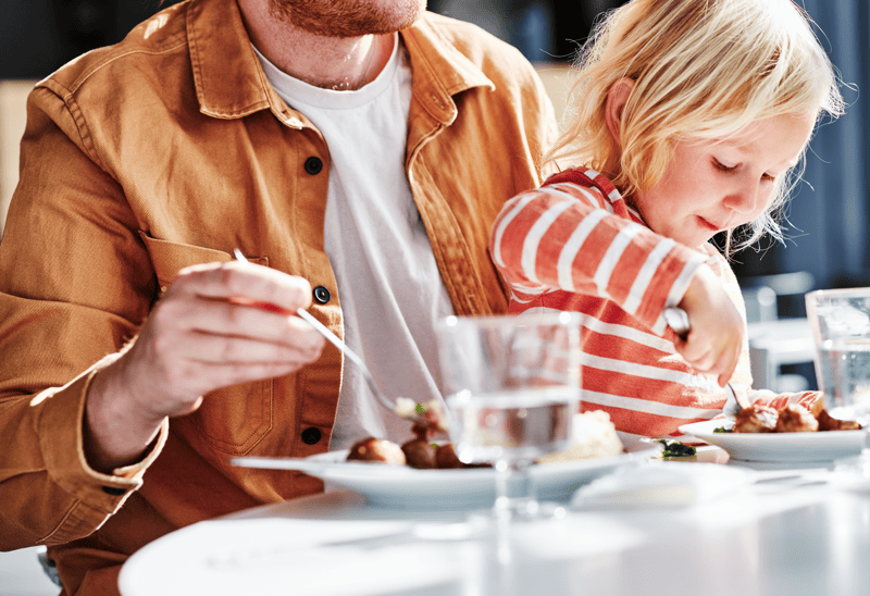 5€ voucher with the purchase of children's menu
